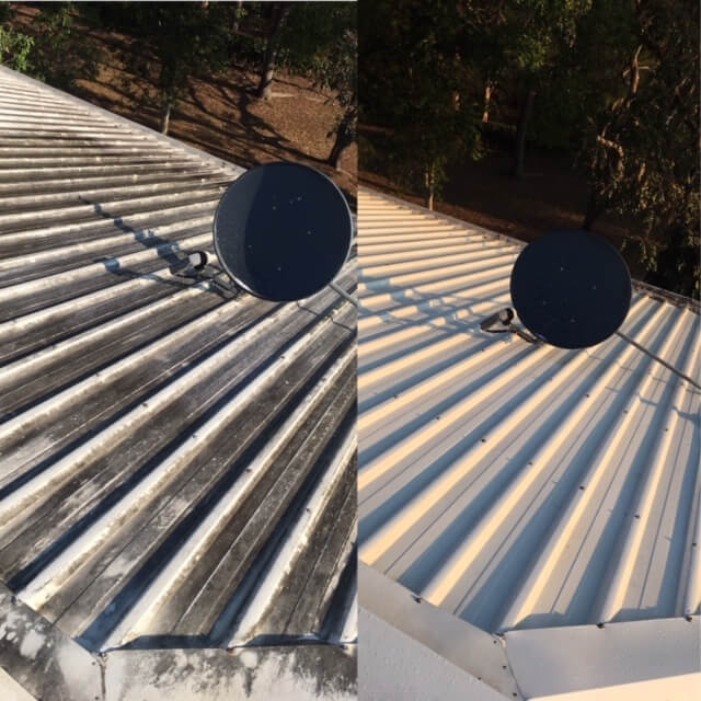 cleaned-colorbone-roof Colorbond roof cleaned by Newton Roof