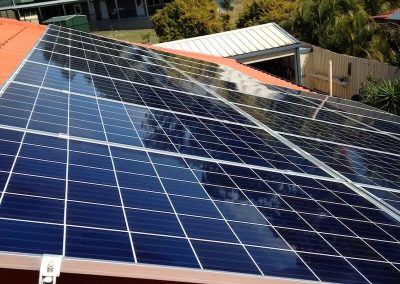 Soft wash cleaning for solar panels
